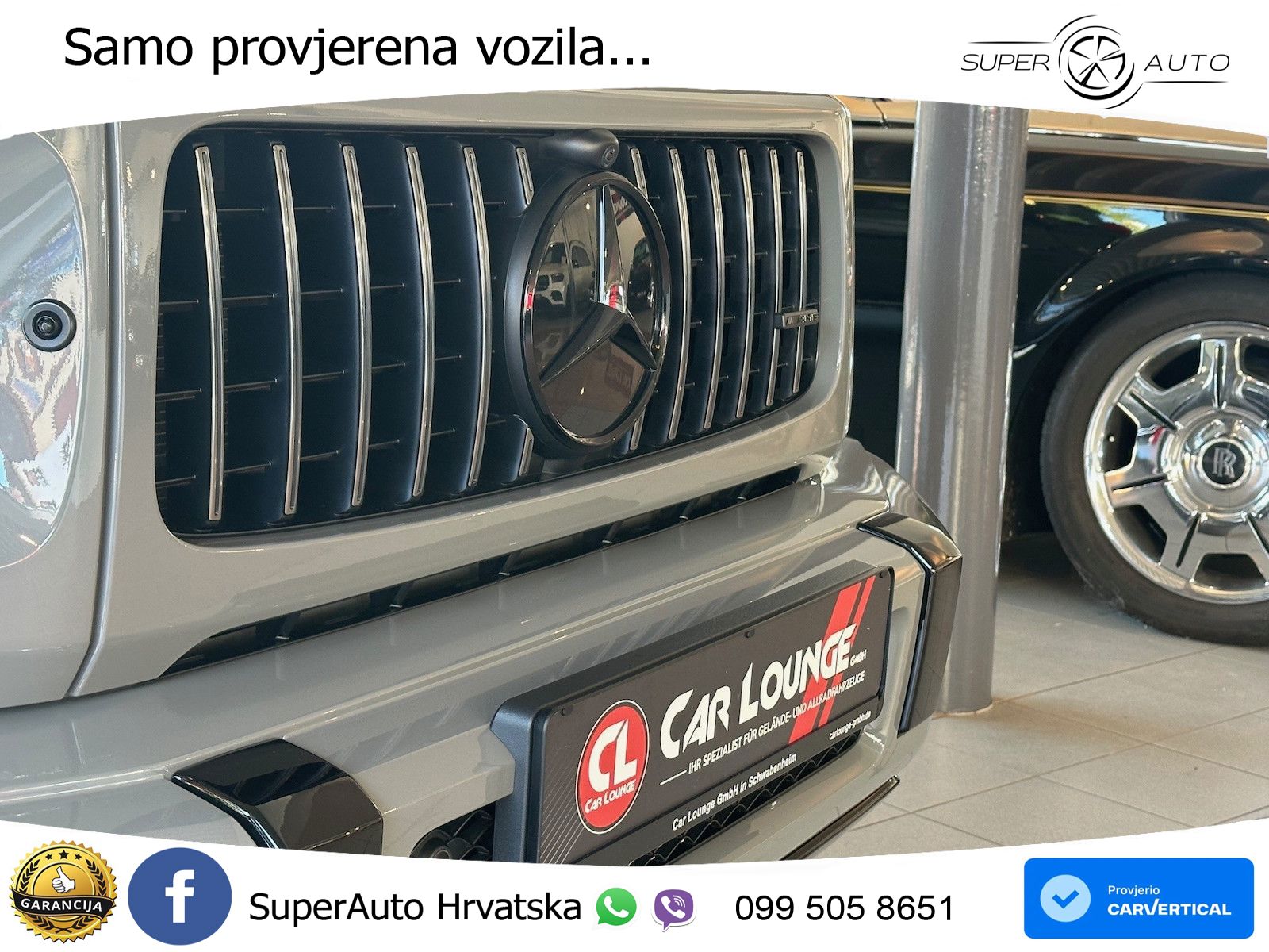 Mercedes AMG G 63 Long V8 (585 KS) 4MATIC 9G-TRONIC AMG SPEEDSHIFT TCT Superior LED+GR SJED+ACC