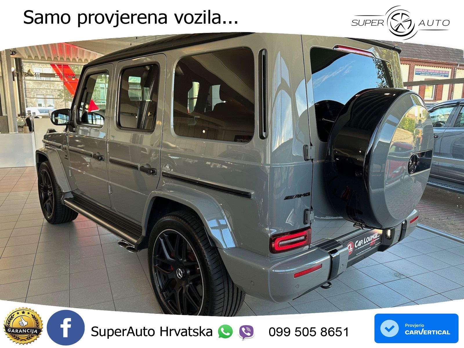 Mercedes AMG G 63 Long V8 (585 KS) 4MATIC 9G-TRONIC AMG SPEEDSHIFT TCT Superior LED+GR SJED+ACC
