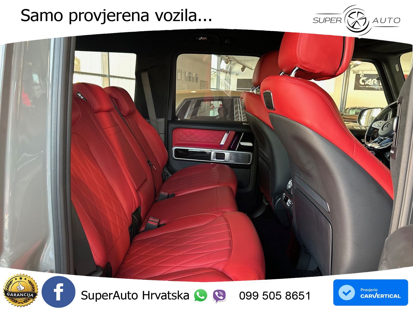 Mercedes AMG G 63 Long V8 (585 KS) 4MATIC 9G-TRONIC AMG SPEEDSHIFT TCT Superior LED+GR SJED+ACC