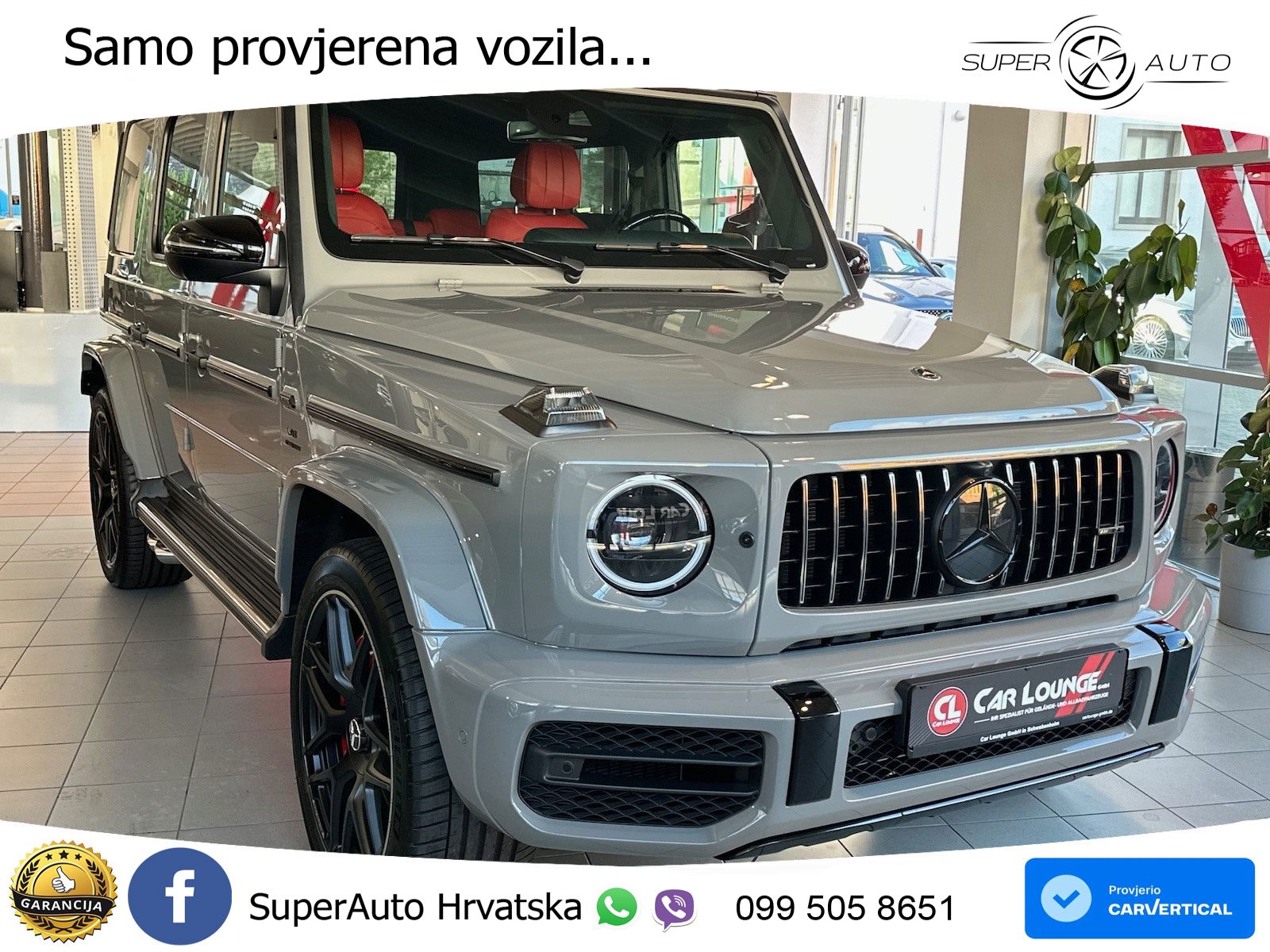 Mercedes AMG G 63 Long V8 (585 KS) 4MATIC 9G-TRONIC AMG SPEEDSHIFT TCT Superior LED+GR SJED+ACC