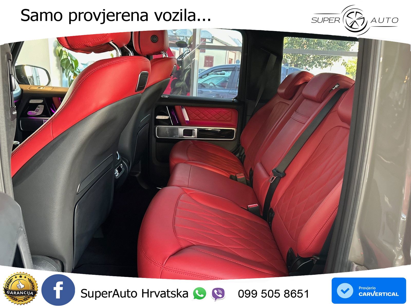 Mercedes AMG G 63 Long V8 (585 KS) 4MATIC 9G-TRONIC AMG SPEEDSHIFT TCT Superior LED+GR SJED+ACC