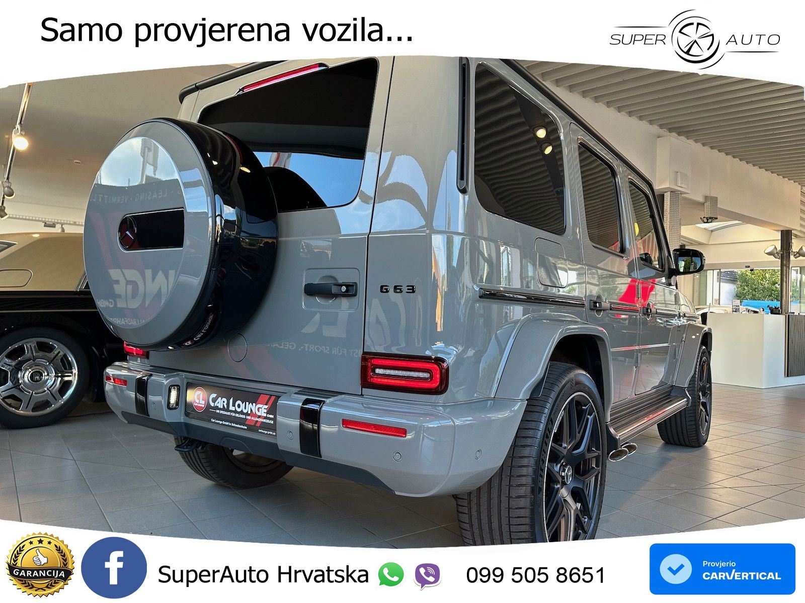 Mercedes AMG G 63 Long V8 (585 KS) 4MATIC 9G-TRONIC AMG SPEEDSHIFT TCT Superior LED+GR SJED+ACC