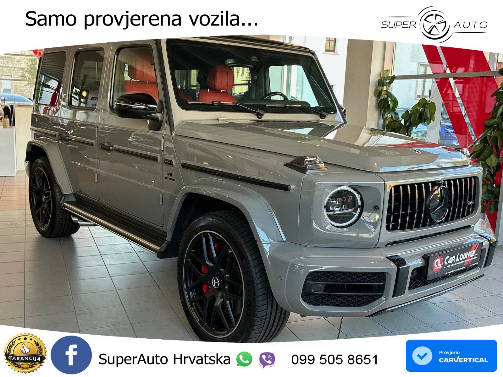 Mercedes AMG G 63 Long V8 (585 KS) 4MATIC 9G-TRONIC AMG SPEEDSHIFT TCT Superior LED+GR SJED+ACC