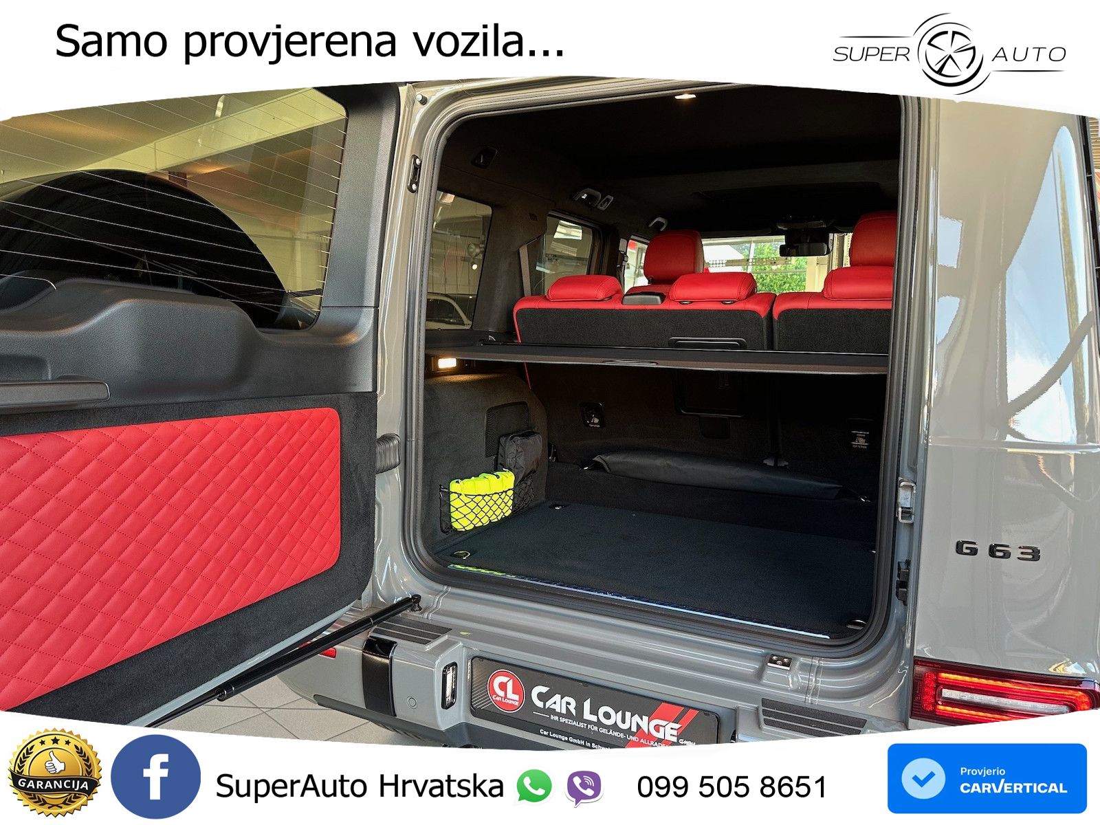 Mercedes AMG G 63 Long V8 (585 KS) 4MATIC 9G-TRONIC AMG SPEEDSHIFT TCT Superior LED+GR SJED+ACC