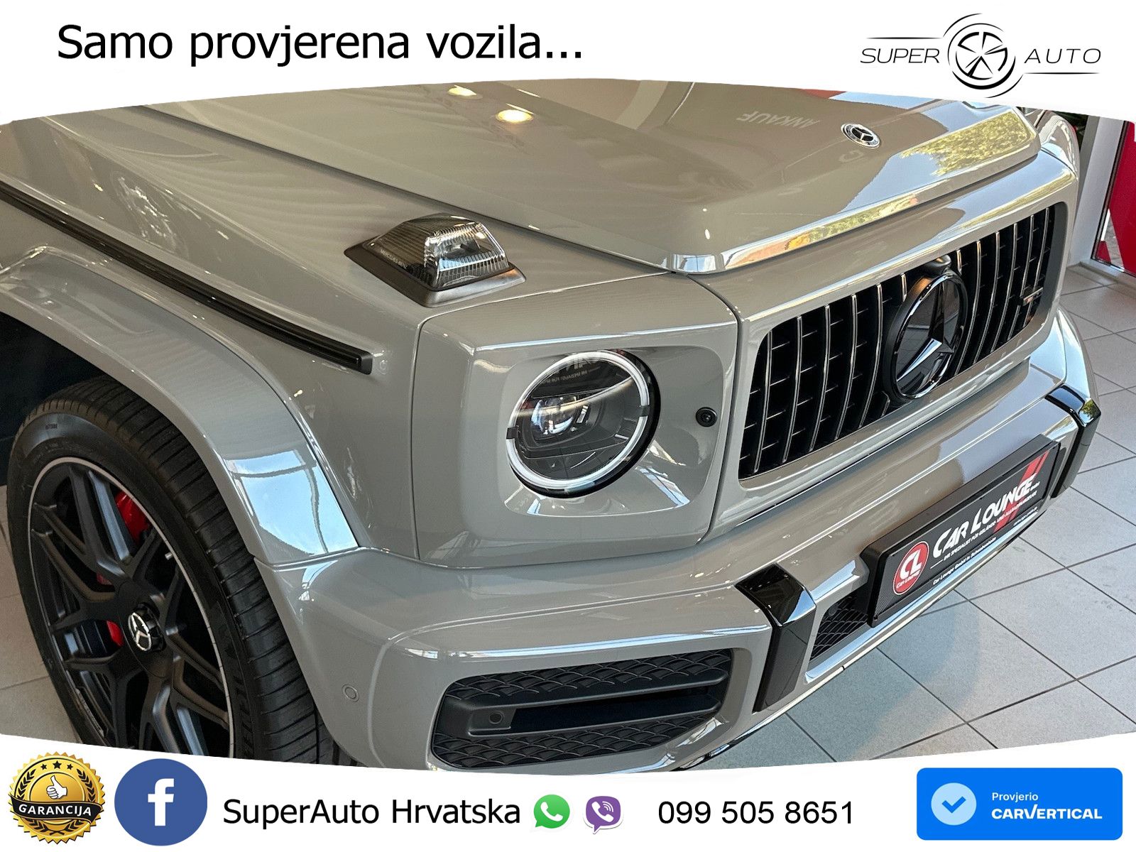 Mercedes AMG G 63 Long V8 (585 KS) 4MATIC 9G-TRONIC AMG SPEEDSHIFT TCT Superior LED+GR SJED+ACC
