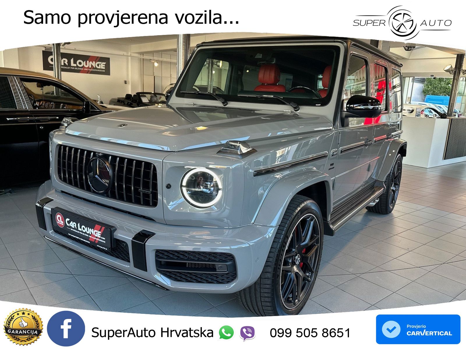 Mercedes AMG G 63 Long V8 (585 KS) 4MATIC 9G-TRONIC AMG SPEEDSHIFT TCT Superior LED+GR SJED+ACC