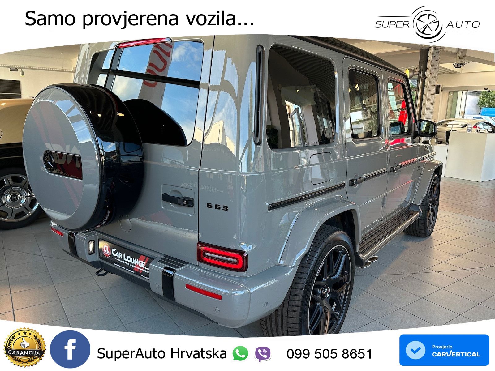Mercedes AMG G 63 Long V8 (585 KS) 4MATIC 9G-TRONIC AMG SPEEDSHIFT TCT Superior LED+GR SJED+ACC
