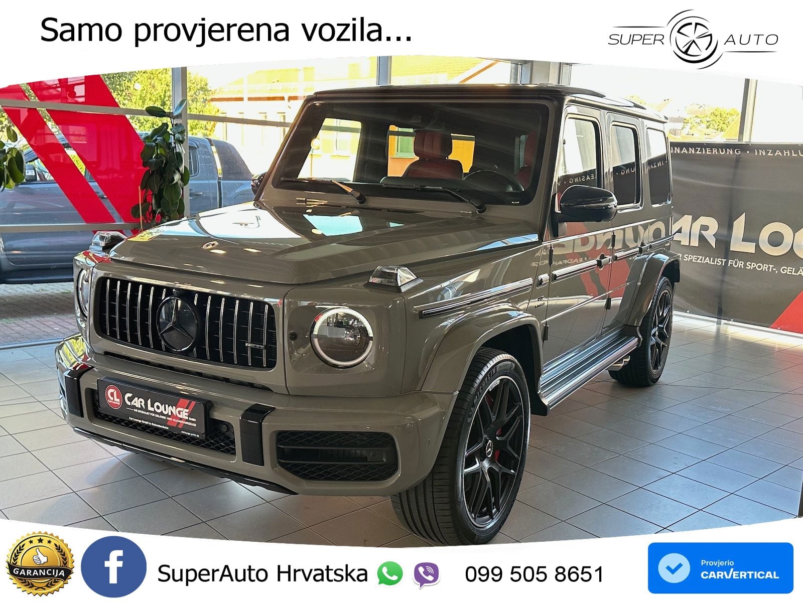 Mercedes AMG G 63 Long V8 (585 KS) 4MATIC 9G-TRONIC AMG SPEEDSHIFT TCT Superior LED+GR SJED+ACC