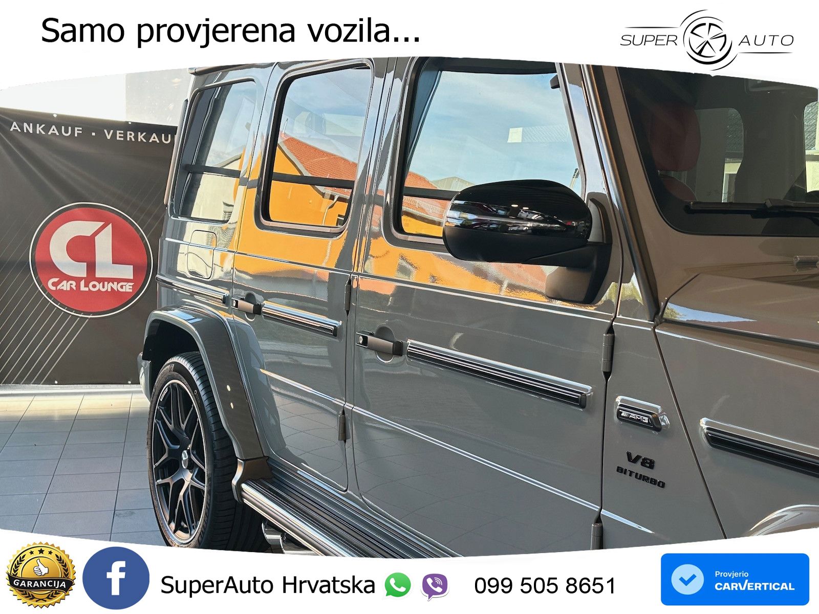 Mercedes AMG G 63 Long V8 (585 KS) 4MATIC 9G-TRONIC AMG SPEEDSHIFT TCT Superior LED+GR SJED+ACC
