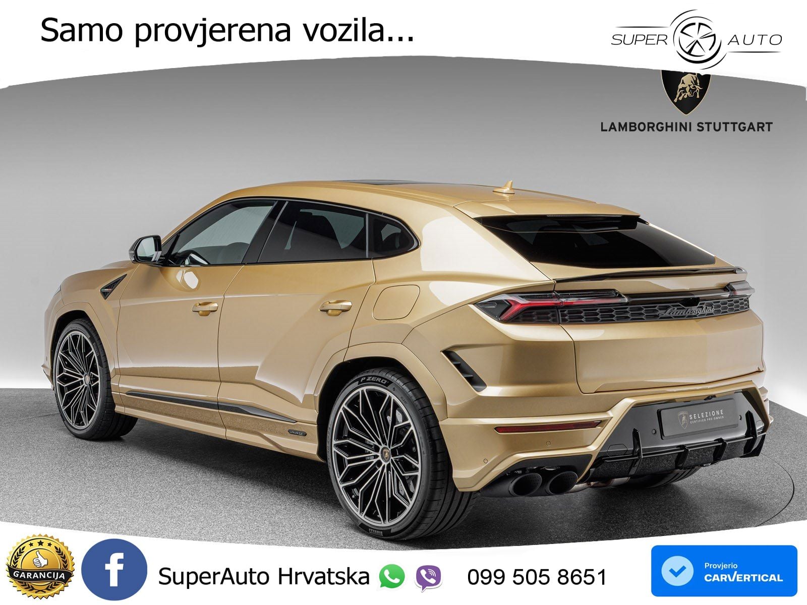Lamborghini Urus SE 4.0 V8 (800 KS) 4WD Automatic