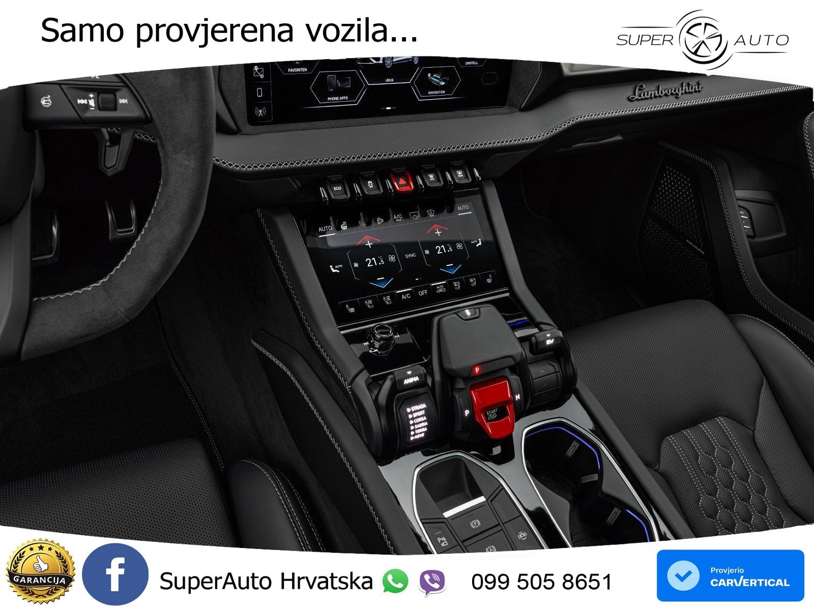 Lamborghini Urus SE 4.0 V8 (800 KS) 4WD Automatic