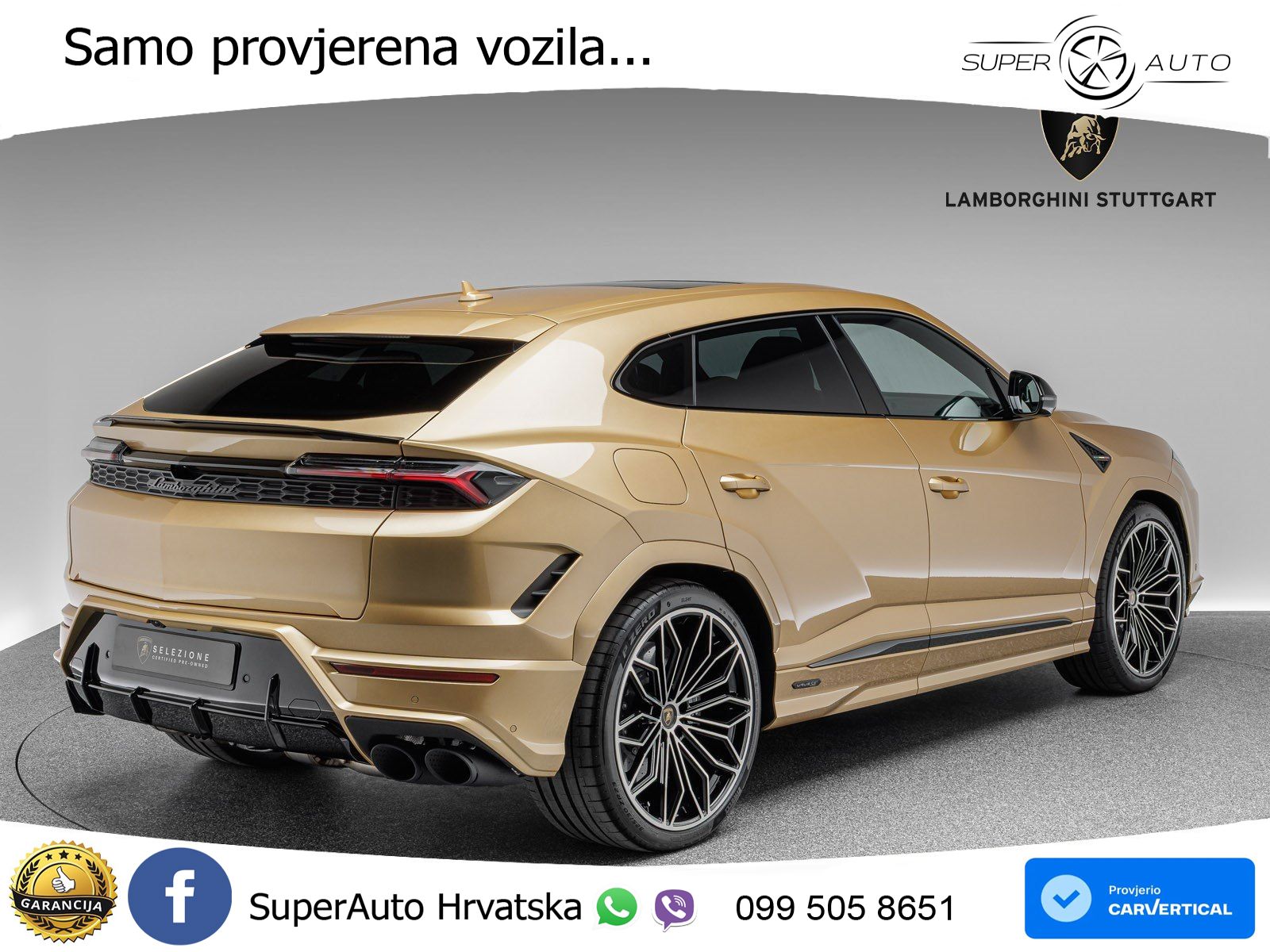 Lamborghini Urus SE 4.0 V8 (800 KS) 4WD Automatic