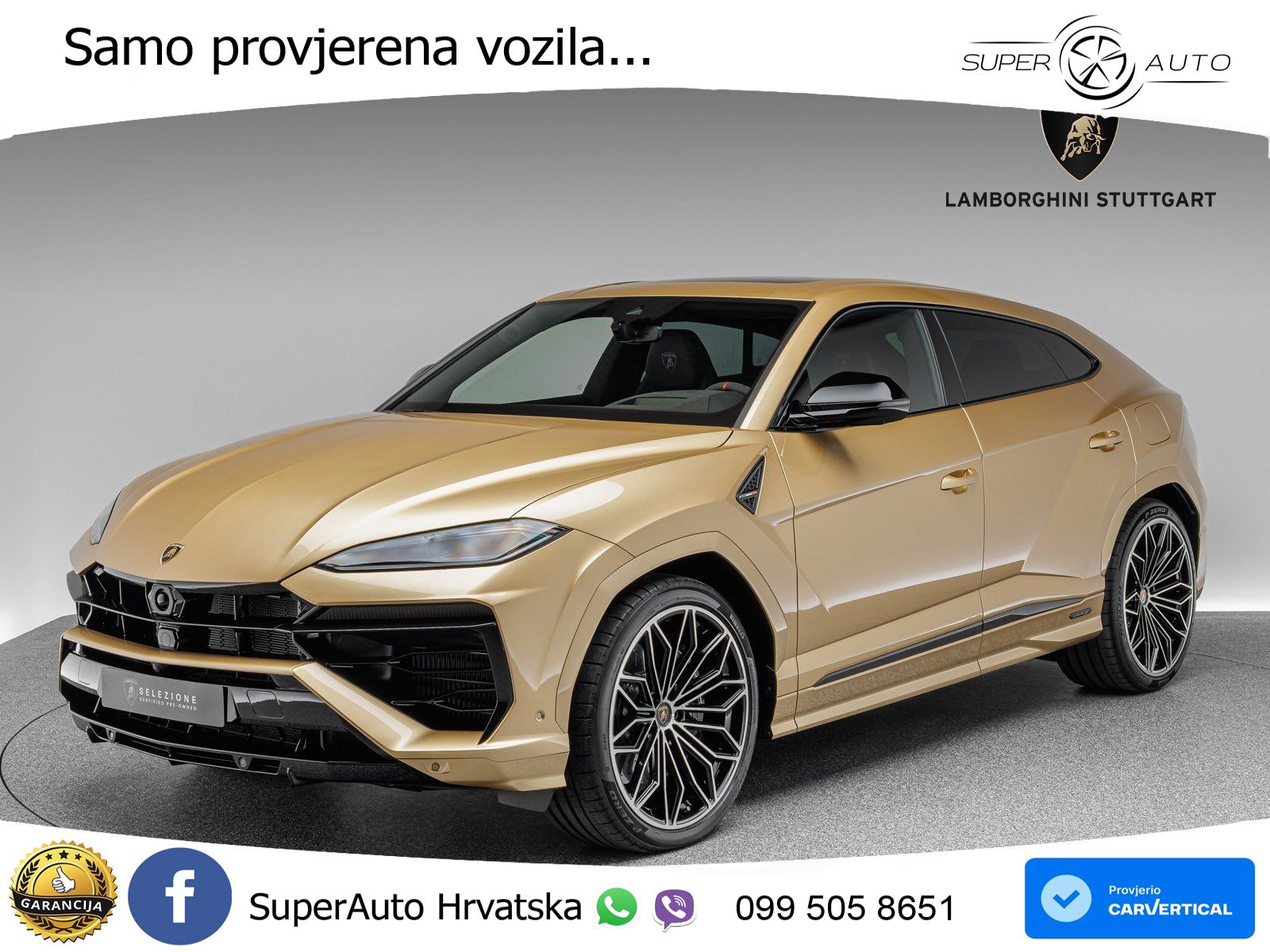 Lamborghini Urus SE 4.0 V8 (800 KS) 4WD Automatic