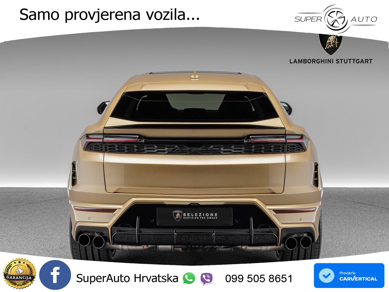 Lamborghini Urus SE 4.0 V8 (800 KS) 4WD Automatic