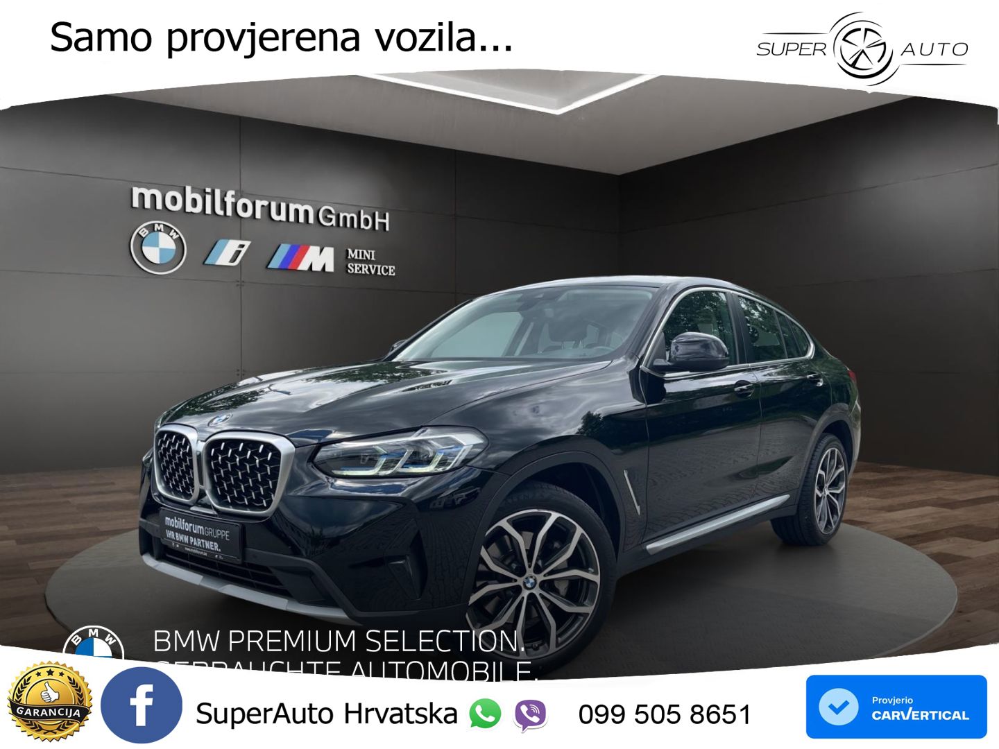 BMW X4 30i (245 KS) xDrive Steptronic LED+GR SJED+ACC