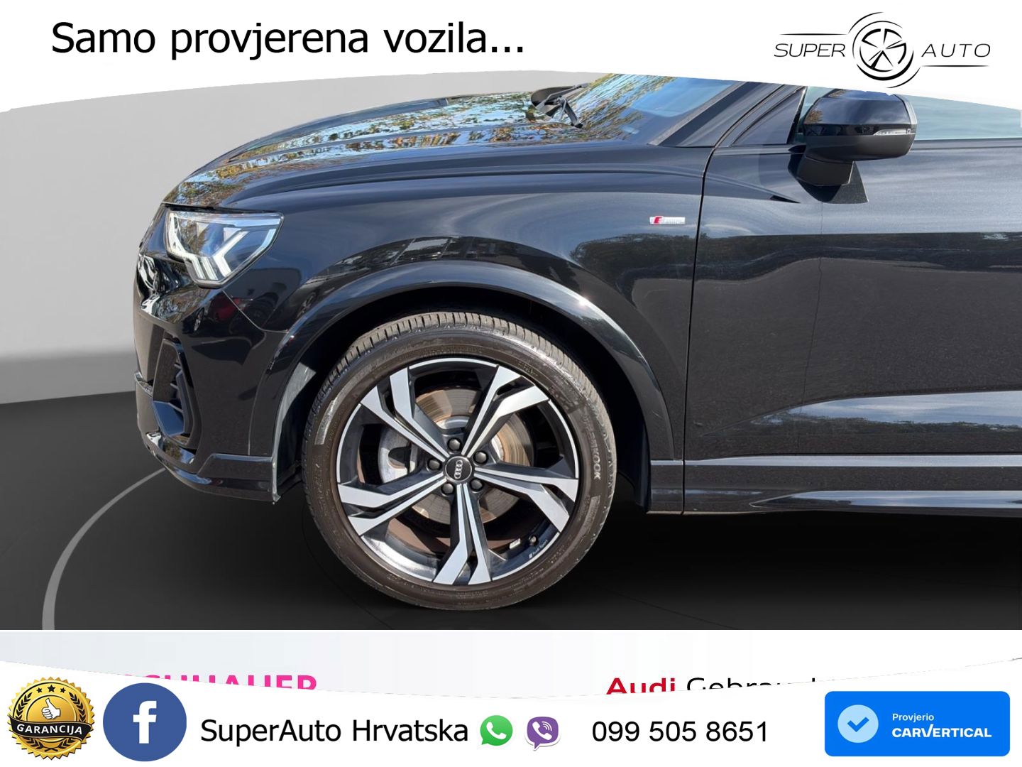 Audi Q3 II Sportback 45 TFSI (230 KS) quattro S tronic S line MATRIX+GR SJED+KAM