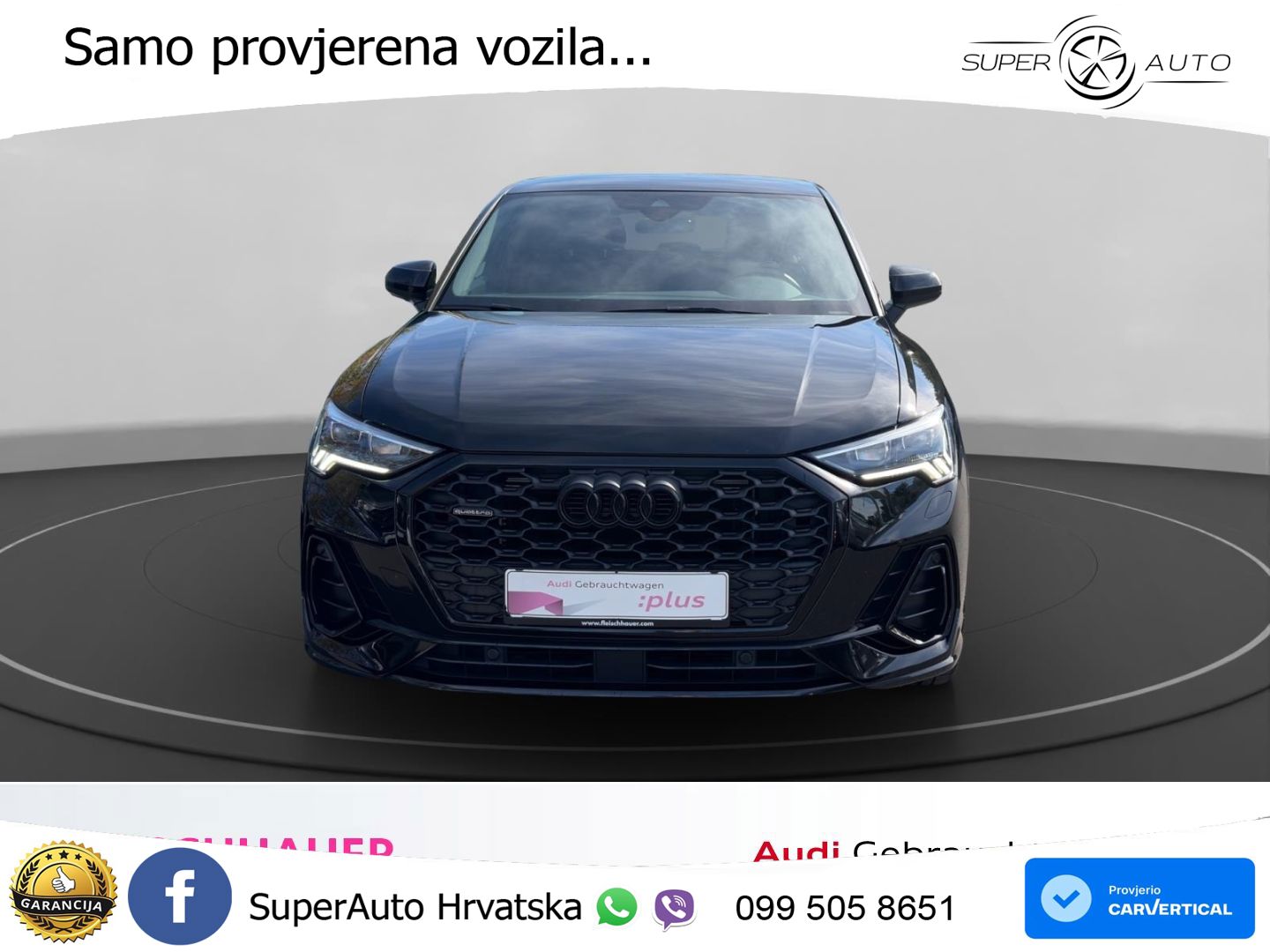 Audi Q3 II Sportback 45 TFSI (230 KS) quattro S tronic S line MATRIX+GR SJED+KAM