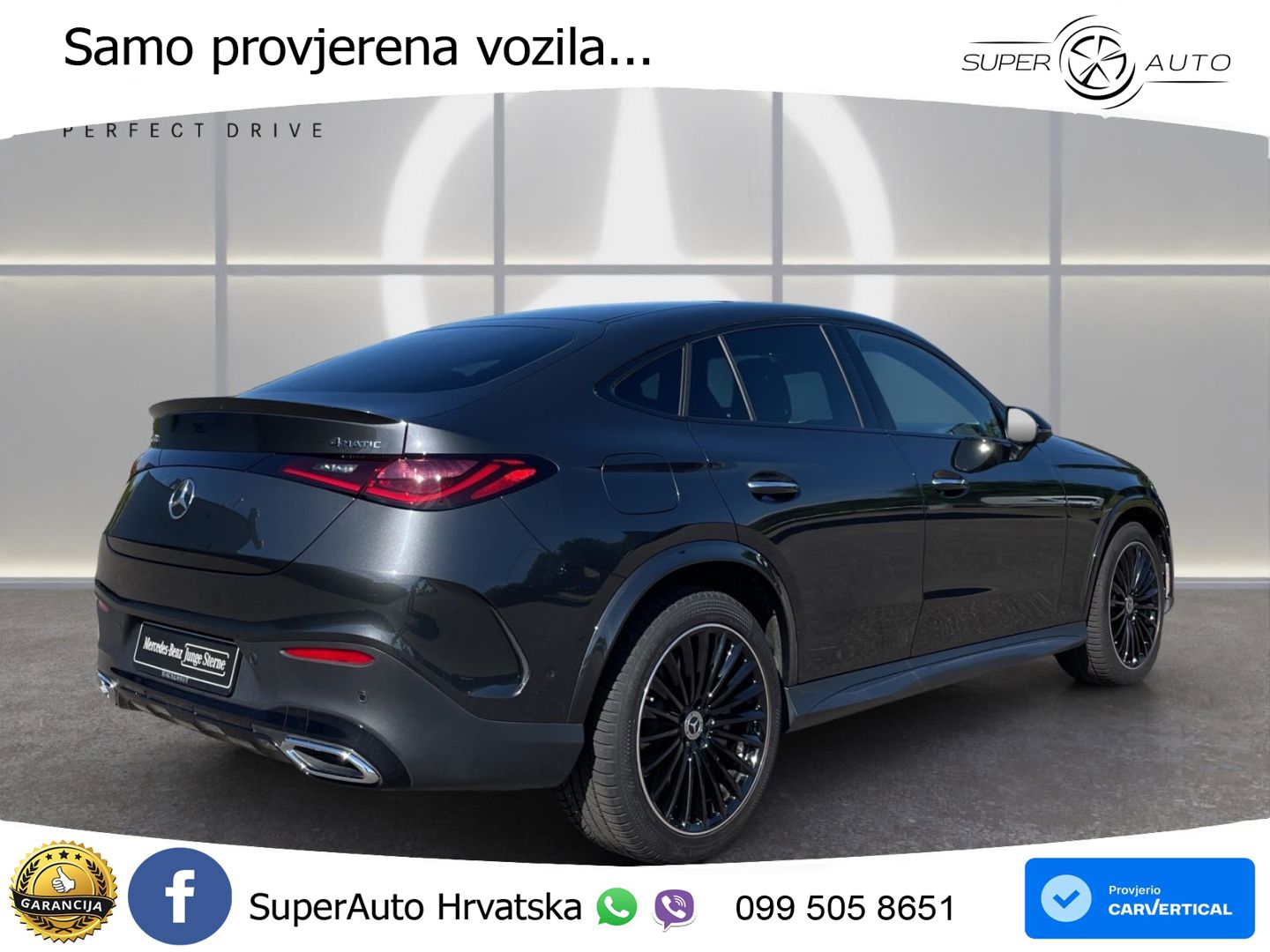 Mercedes GLC Coupe 450d (367 KS) 4MATIC 9G-TRONIC AMG LED+GR SJED+ACC