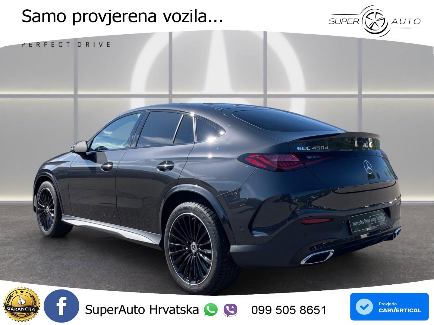 Mercedes GLC Coupe 450d (367 KS) 4MATIC 9G-TRONIC AMG LED+GR SJED+ACC