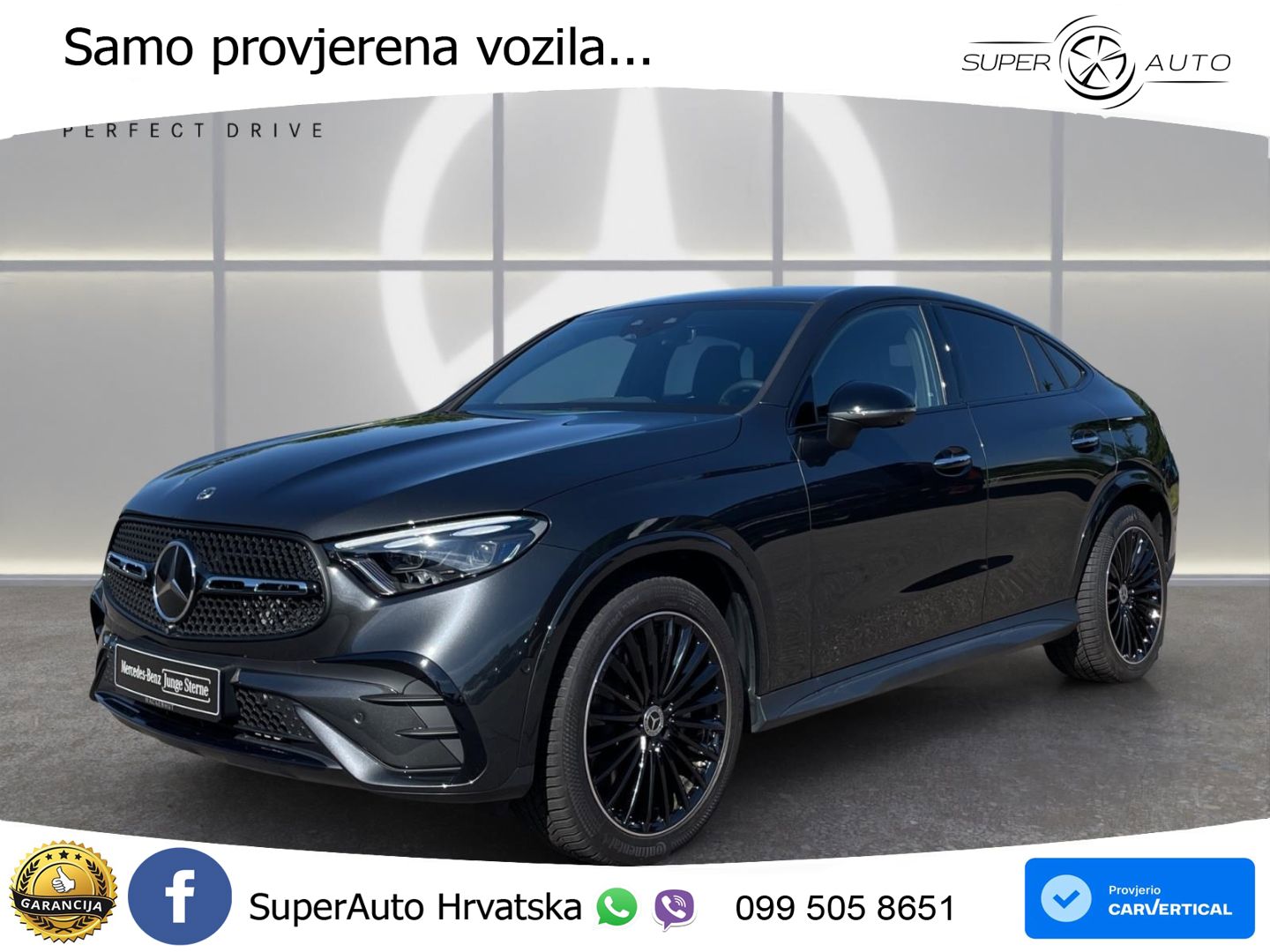 Mercedes GLC Coupe 450d (367 KS) 4MATIC 9G-TRONIC AMG LED+GR SJED+ACC