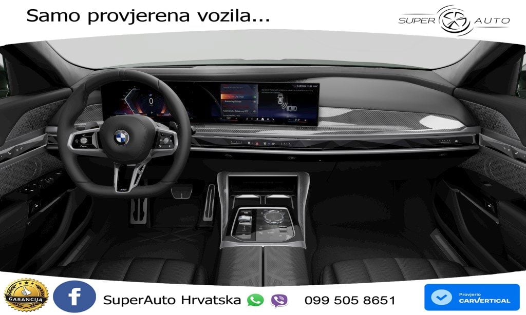 BMW 740d (299 KS) xDrive Steptronic M Sport ZRAČNI+ACC+GR SJED+KAM+PANO