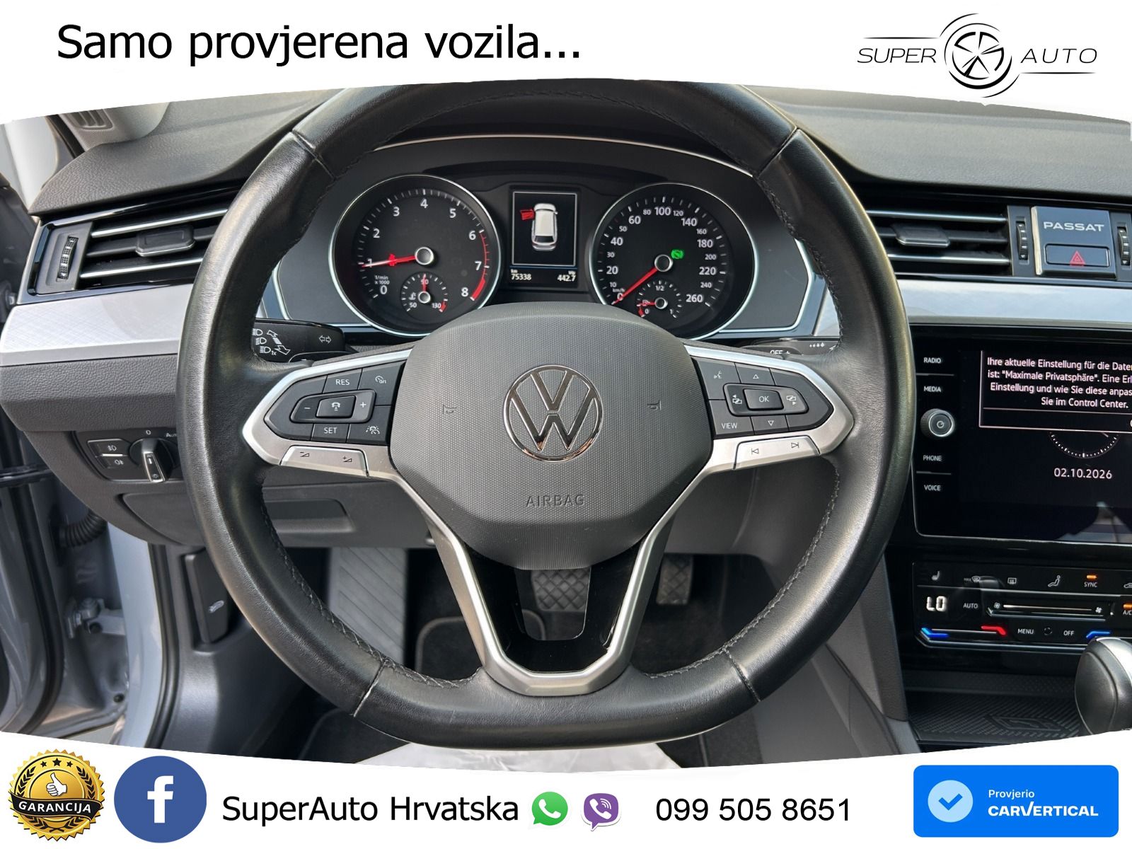 Volkswagen Passat Variant 1.5 TSI (150 KS) DSG ACT Business LED+GR SJED+ACC