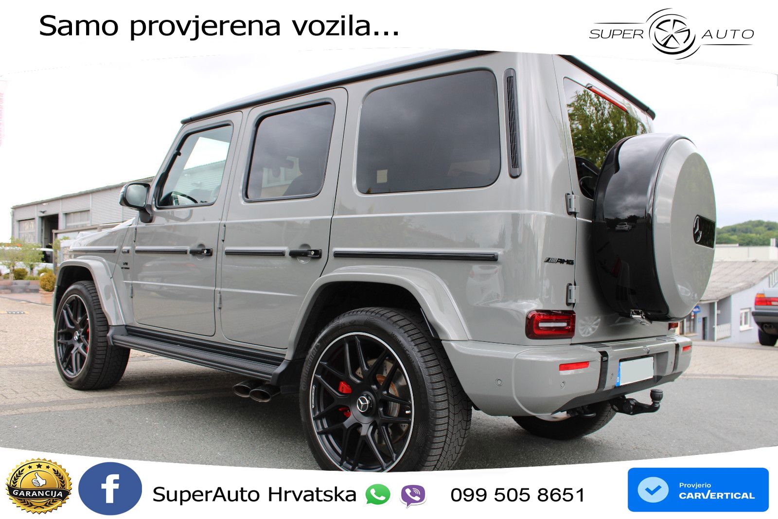 Mercedes AMG G 63 Long V8 (585 KS) 4MATIC 9G-TRONIC AMG SPEEDSHIFT TCT ZRAČNI+ACC+4xGR SJED+360