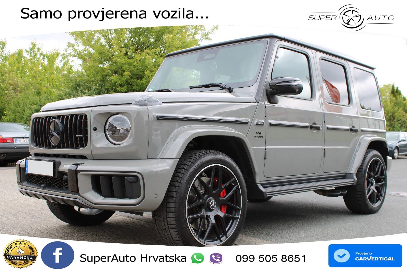 Mercedes AMG G 63 Long V8 (585 KS) 4MATIC 9G-TRONIC AMG SPEEDSHIFT TCT ZRAČNI+ACC+4xGR SJED+360