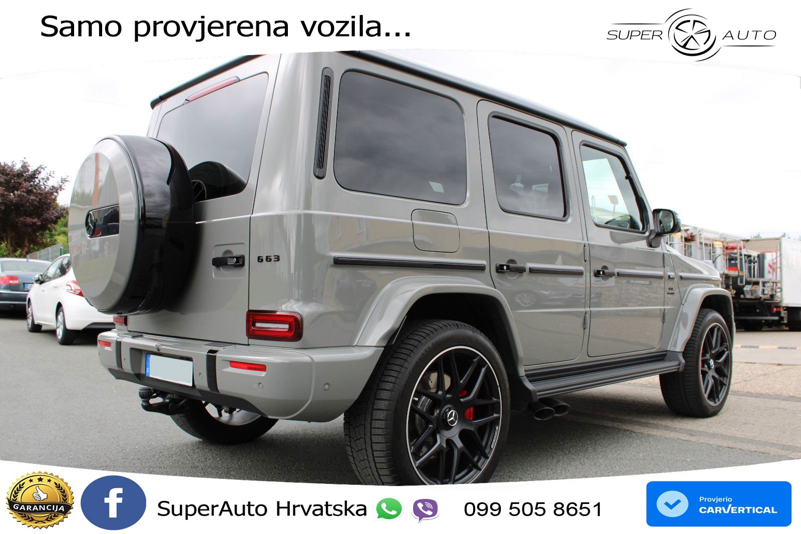 Mercedes AMG G 63 Long V8 (585 KS) 4MATIC 9G-TRONIC AMG SPEEDSHIFT TCT ZRAČNI+ACC+4xGR SJED+360