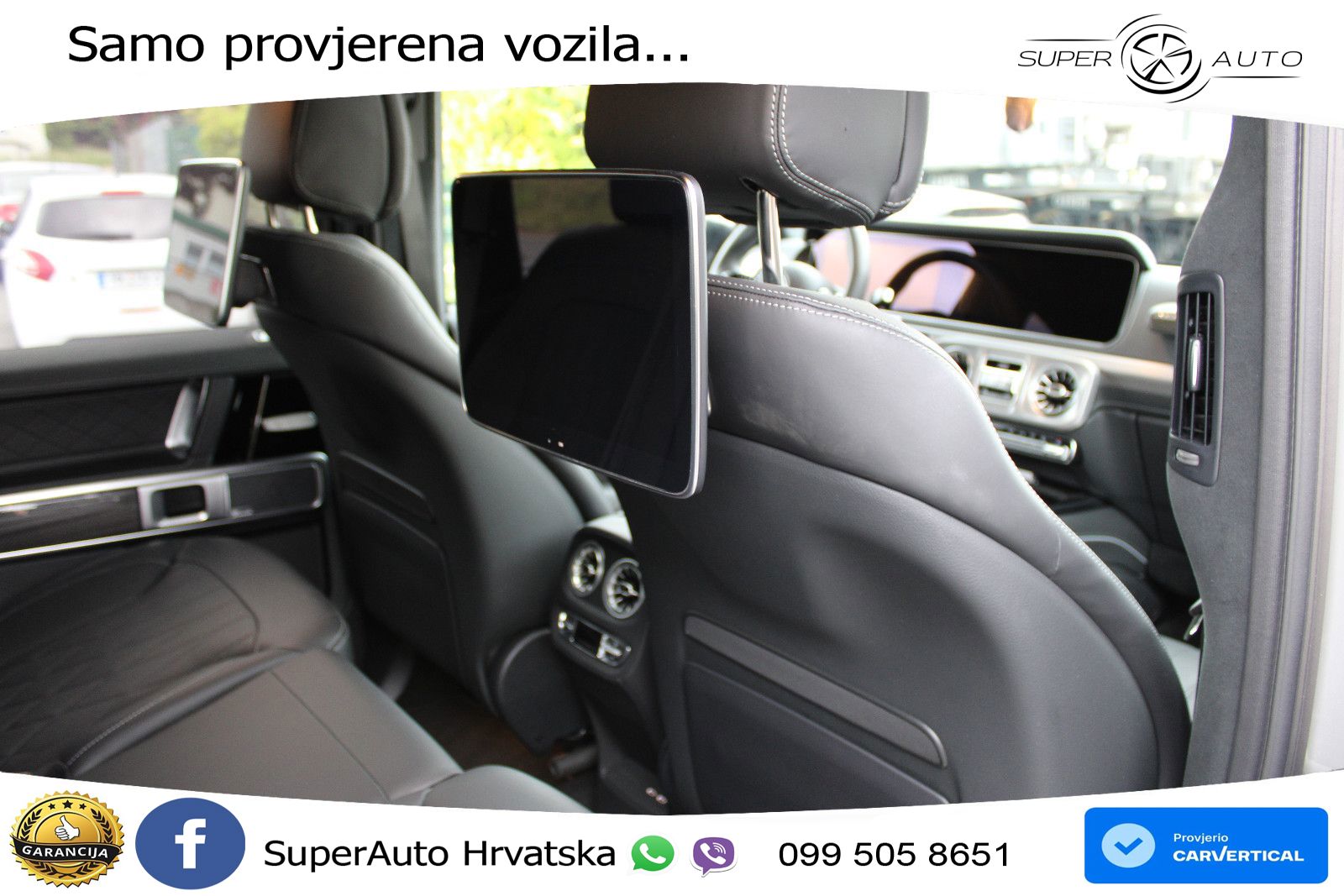 Mercedes AMG G 63 Long V8 (585 KS) 4MATIC 9G-TRONIC AMG SPEEDSHIFT TCT ZRAČNI+ACC+4xGR SJED+360