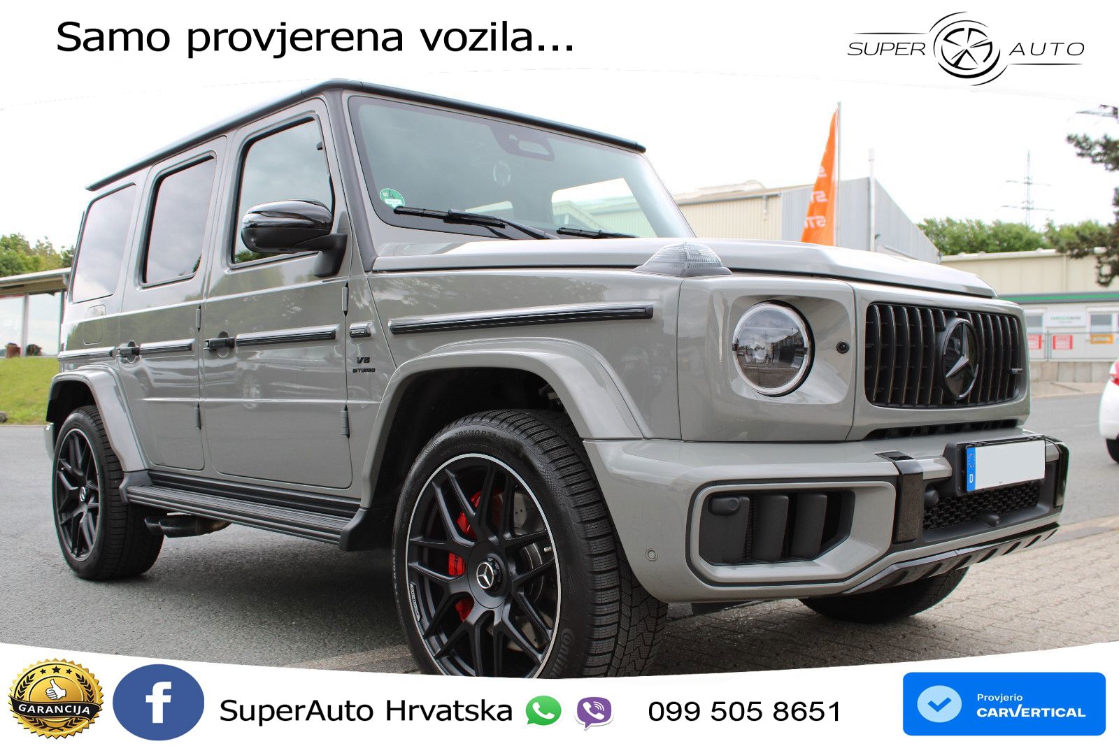Mercedes AMG G 63 Long V8 (585 KS) 4MATIC 9G-TRONIC AMG SPEEDSHIFT TCT ZRAČNI+ACC+4xGR SJED+360