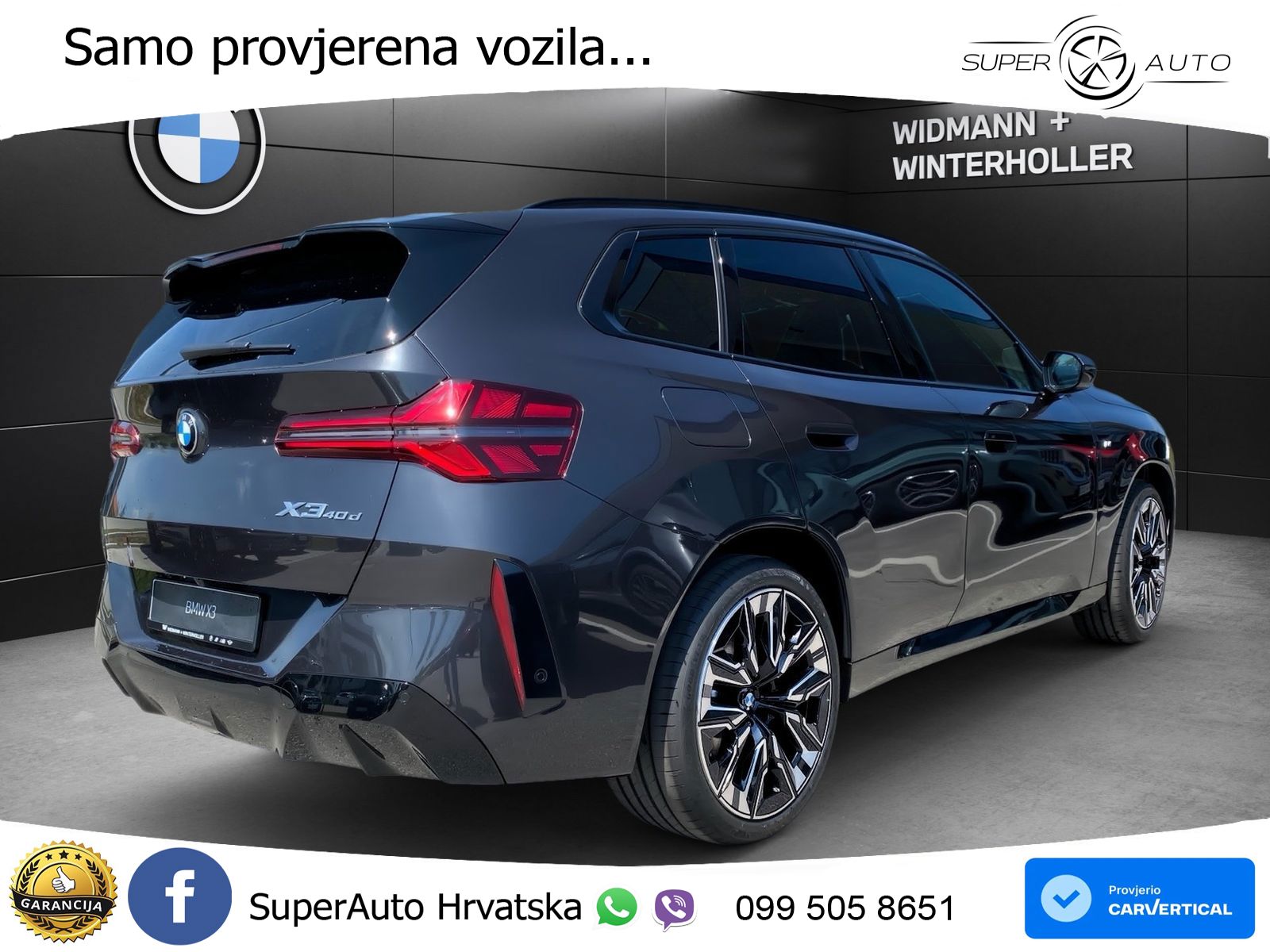 BMW X3 40d xDrive Steptronic LED+GR SJED+ACC