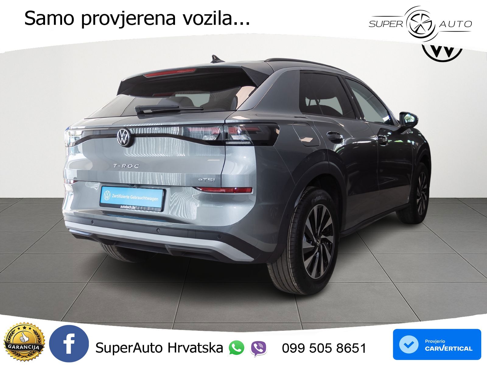 Volkswagen T-Roc II 1.5 eTSI (150 KS)  DSG LED+GR SJED+ACC