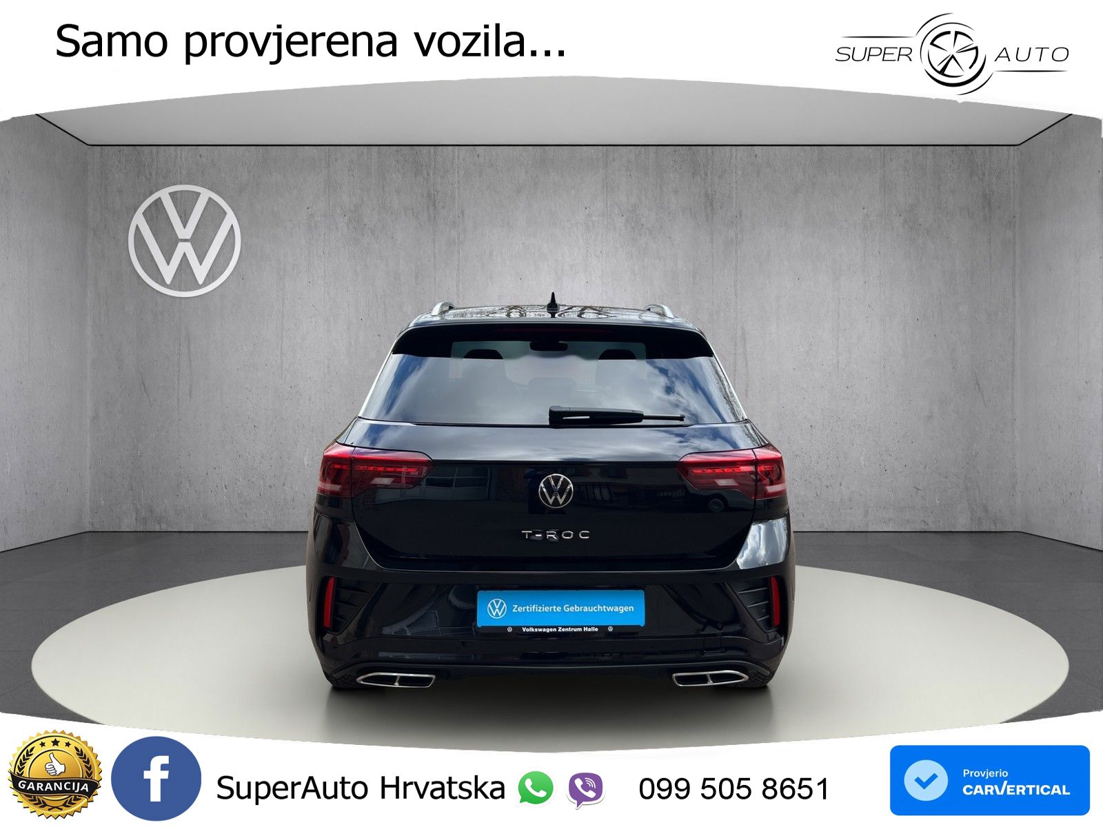 Volkswagen T-Roc 1.5 TSI (150 KS) DSG LED+GR SJED+ACC