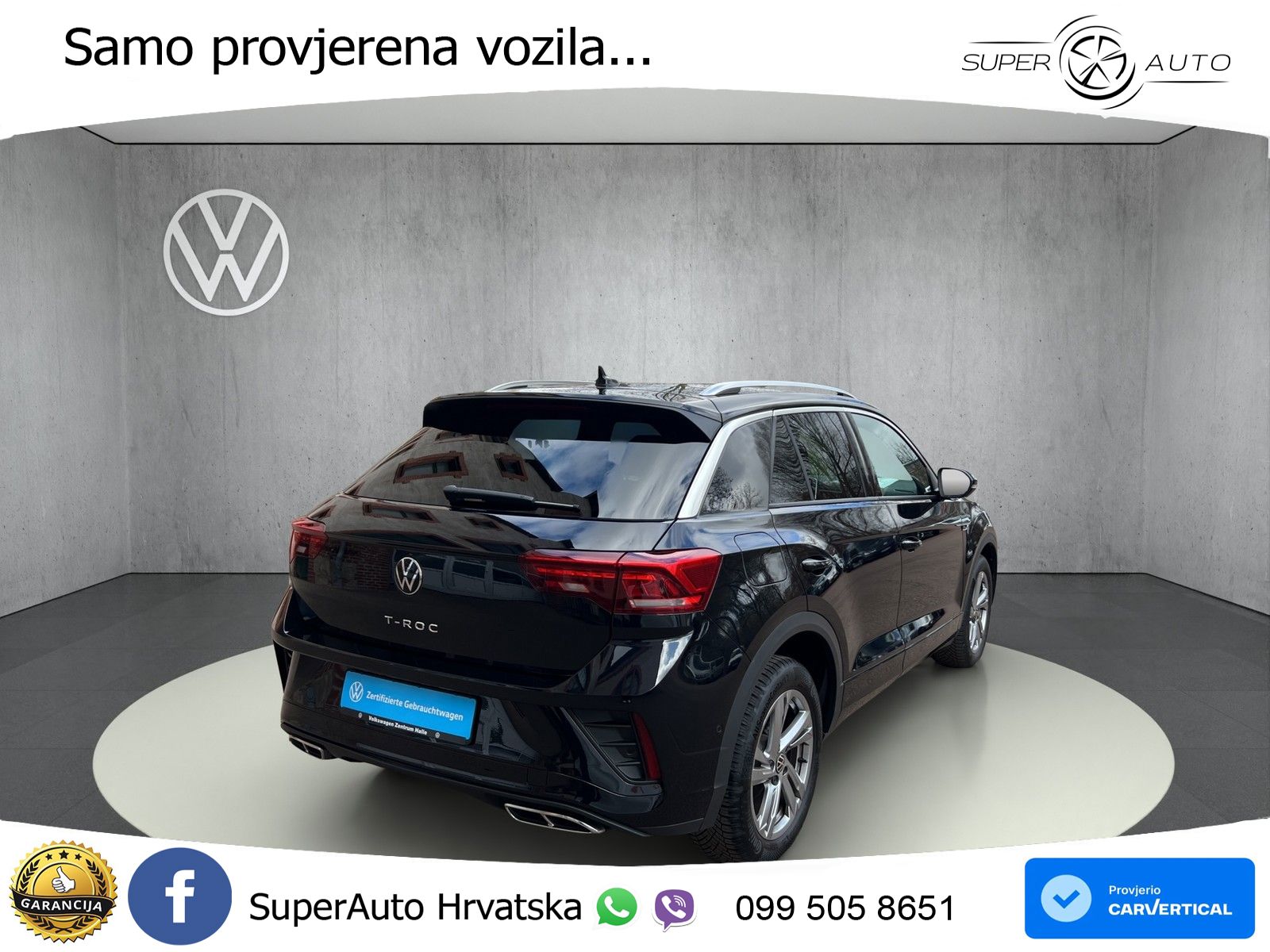 Volkswagen T-Roc 1.5 TSI (150 KS) DSG LED+GR SJED+ACC