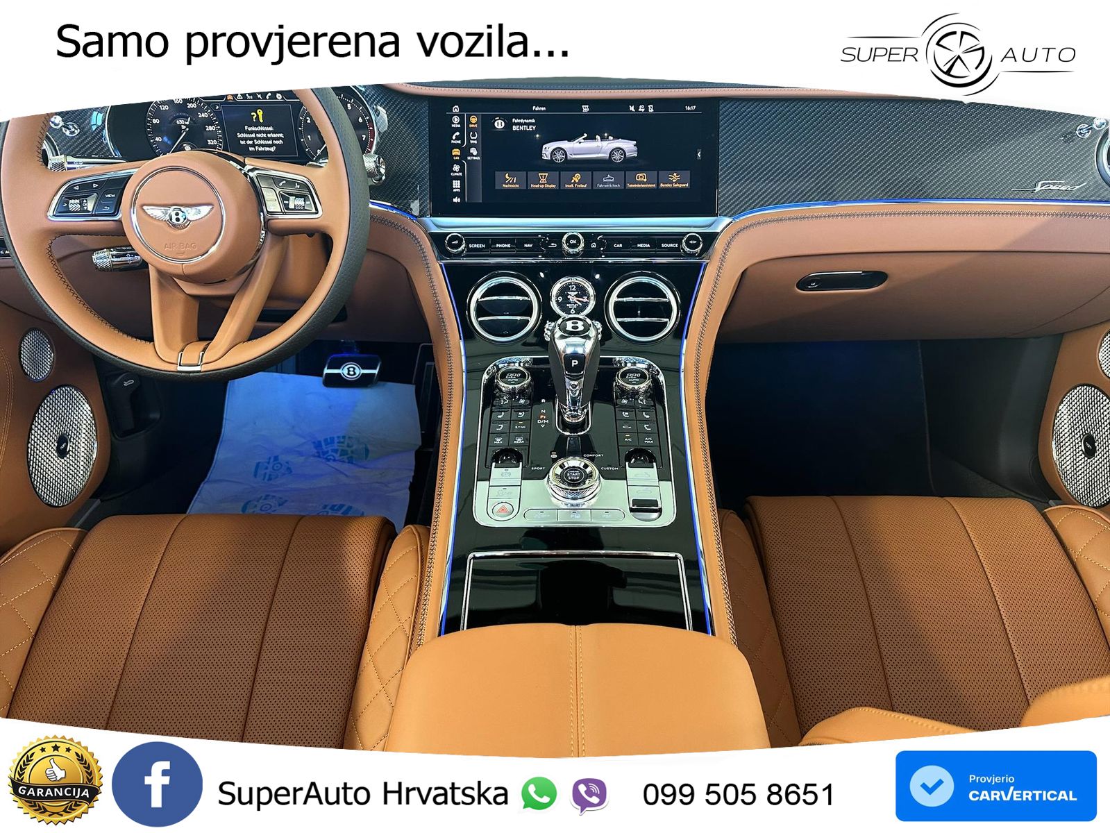 Bentley Continental GTC III Speed 6.0 TSI W12 (659 KS) AWD DCT LED+GR SJED+ACC