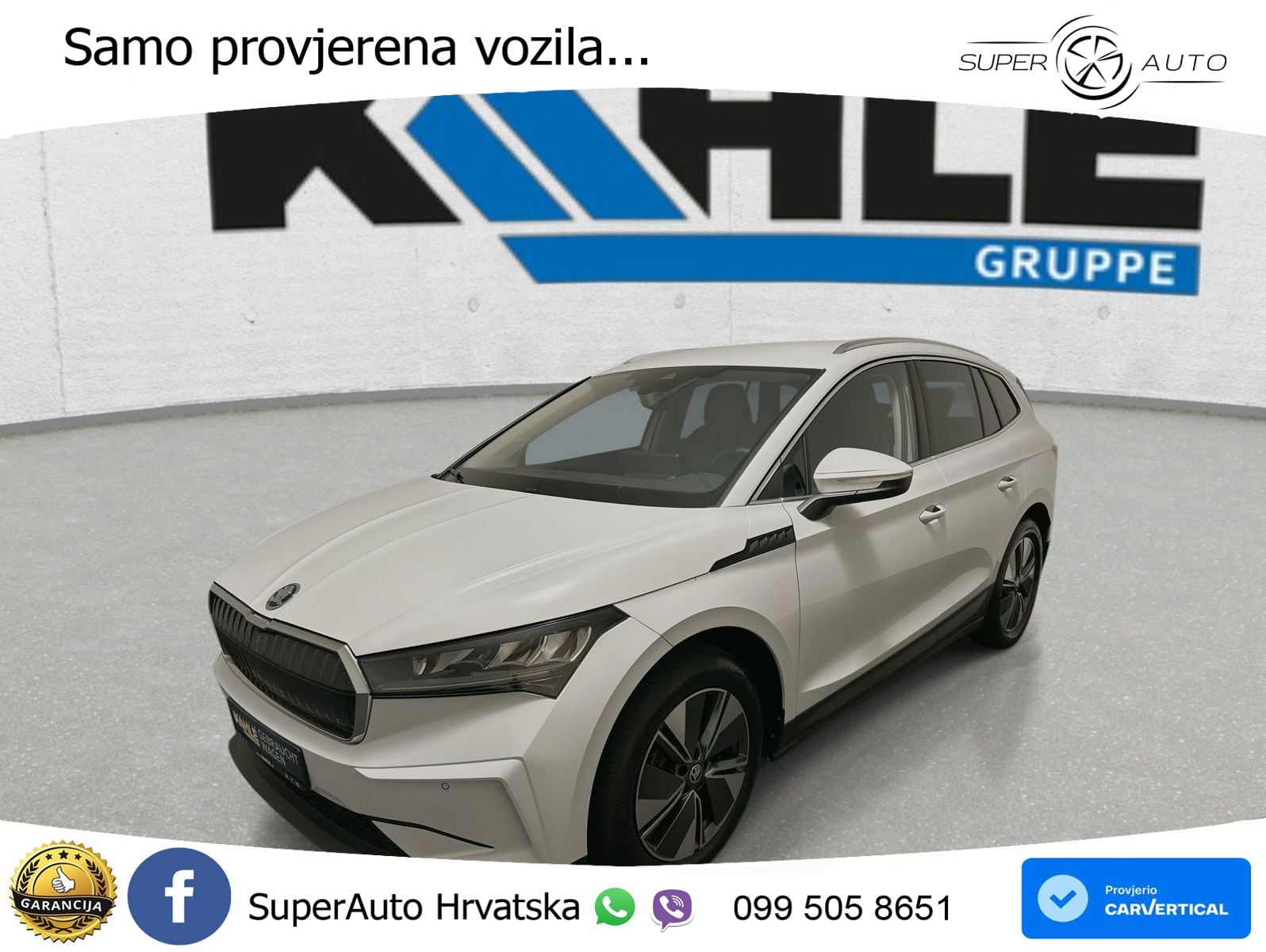 Škoda Enyaq iV 80 82 kWh (204 KS) Loft LED+GR SJED+ACC