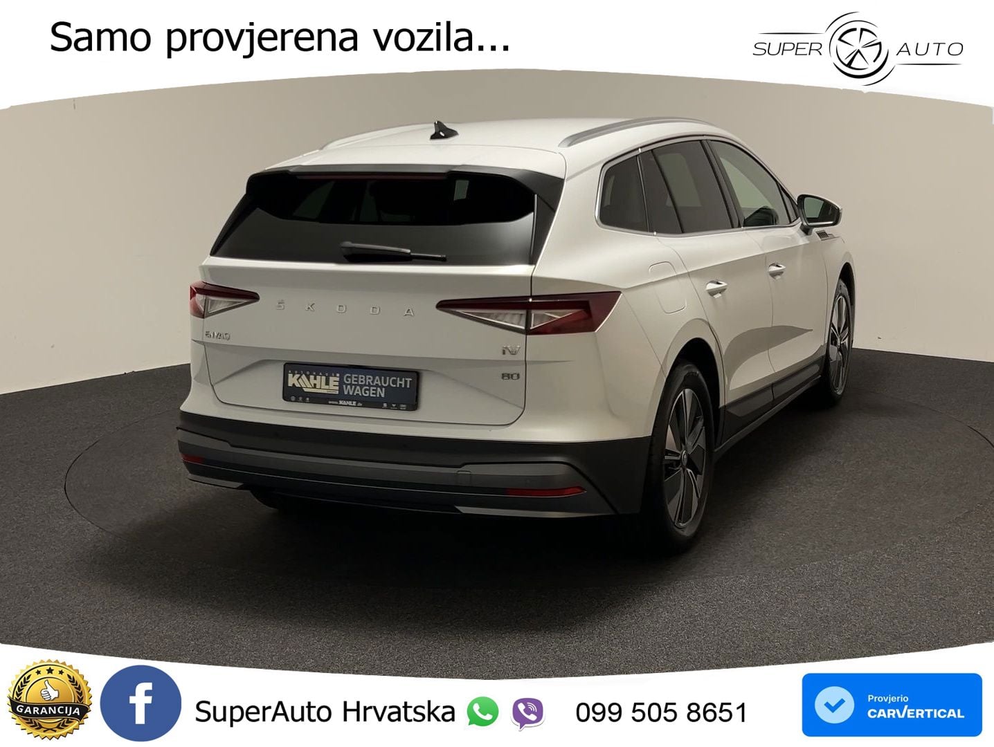 Škoda Enyaq iV 80 82 kWh (204 KS) Loft LED+GR SJED+ACC
