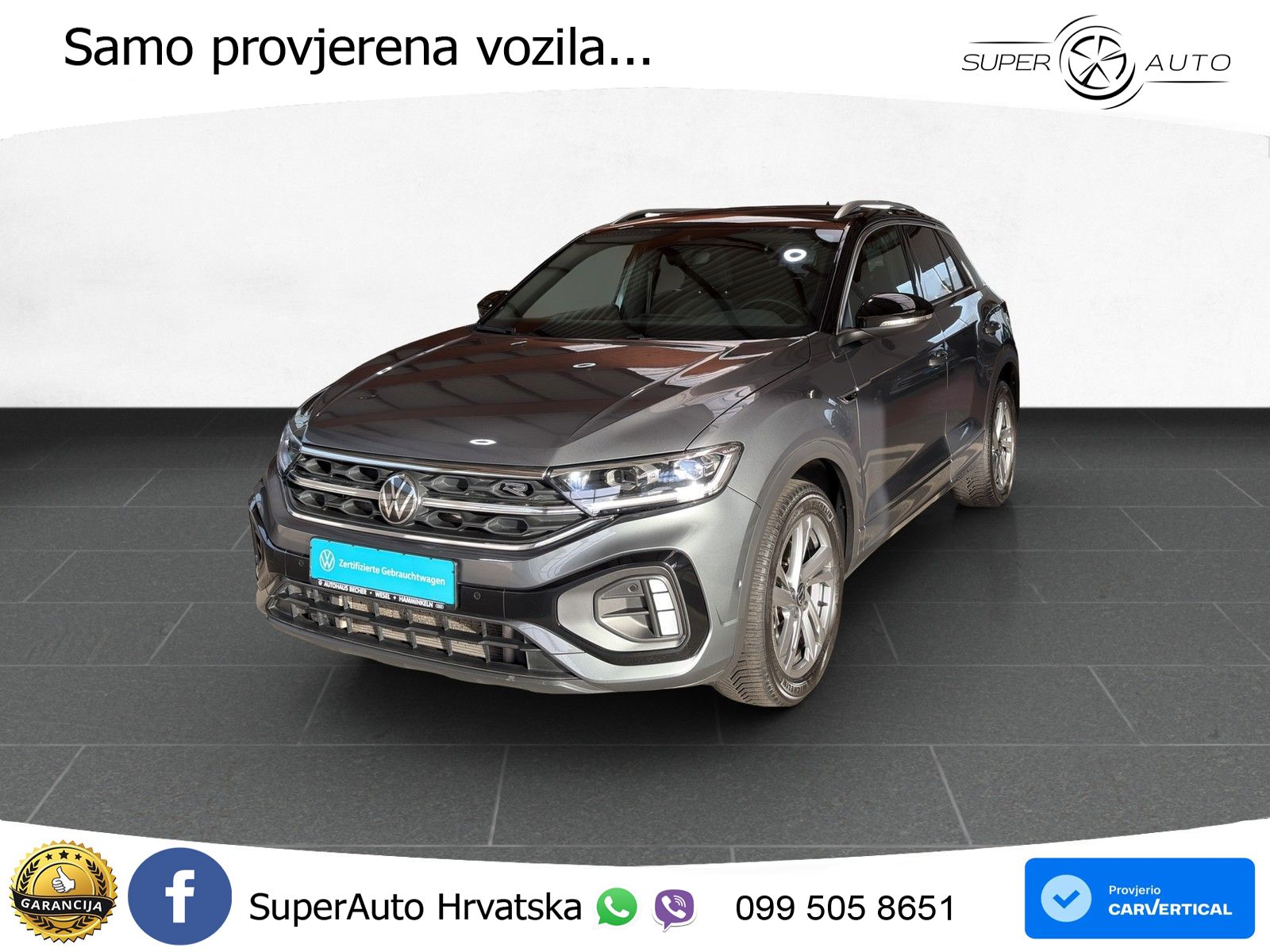 Volkswagen T-Roc I 2.0 TDI (150 KS) DSG LED+GR SJED+ACC