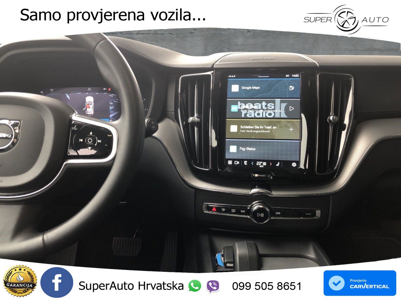 Volvo XC60 B5 Diesel AWD Geartronic LED+GR SJED+ACC