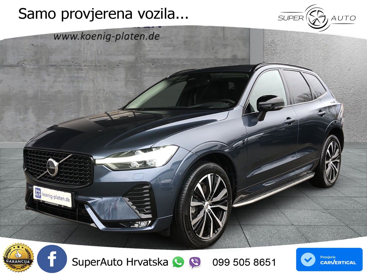 Volvo XC60 B5 Diesel AWD Geartronic LED+GR SJED+ACC