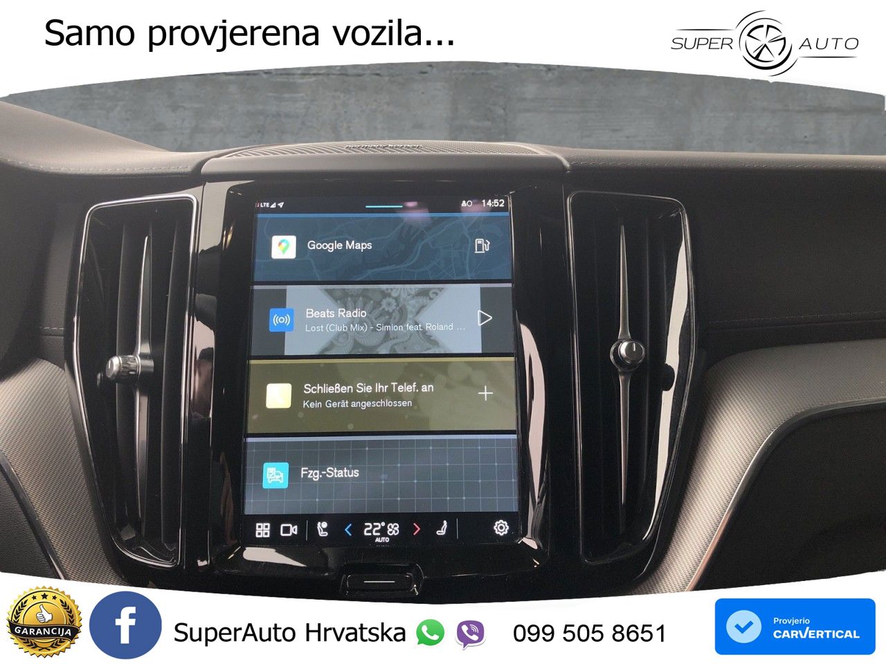 Volvo XC60 B5 Diesel AWD Geartronic LED+GR SJED+ACC