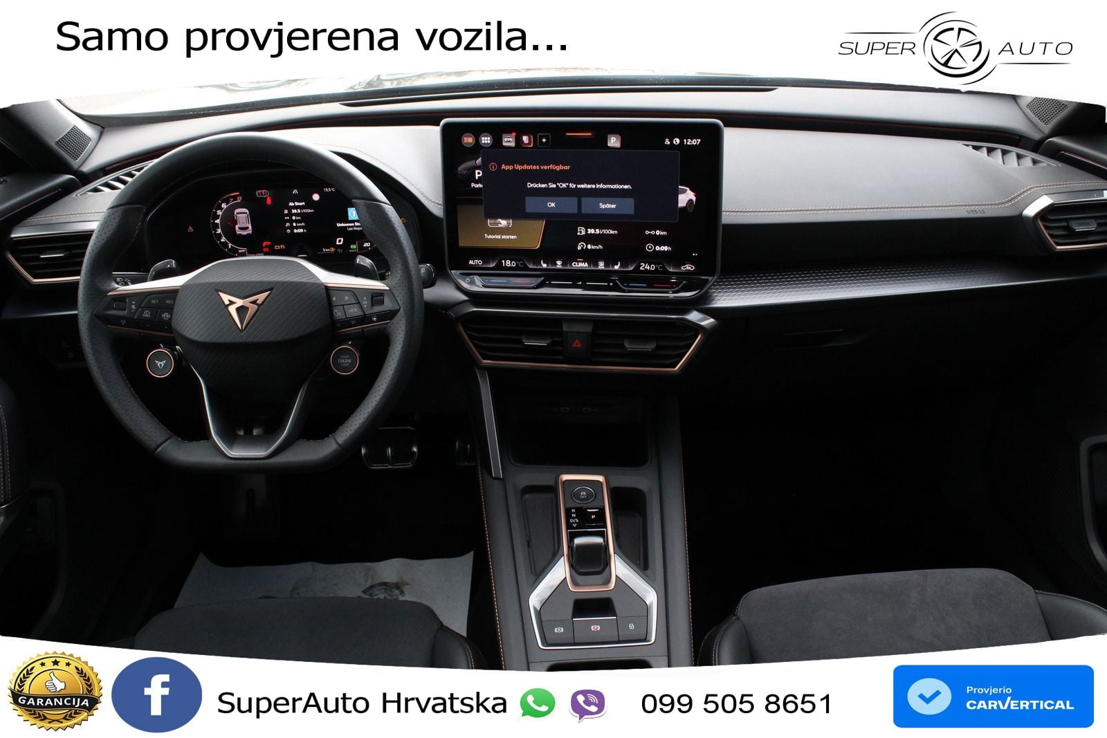 Cupra Formentor VZ5 2.5 TSI (390 KS) 4Drive DSG MATRIX+GR SJED+KAM