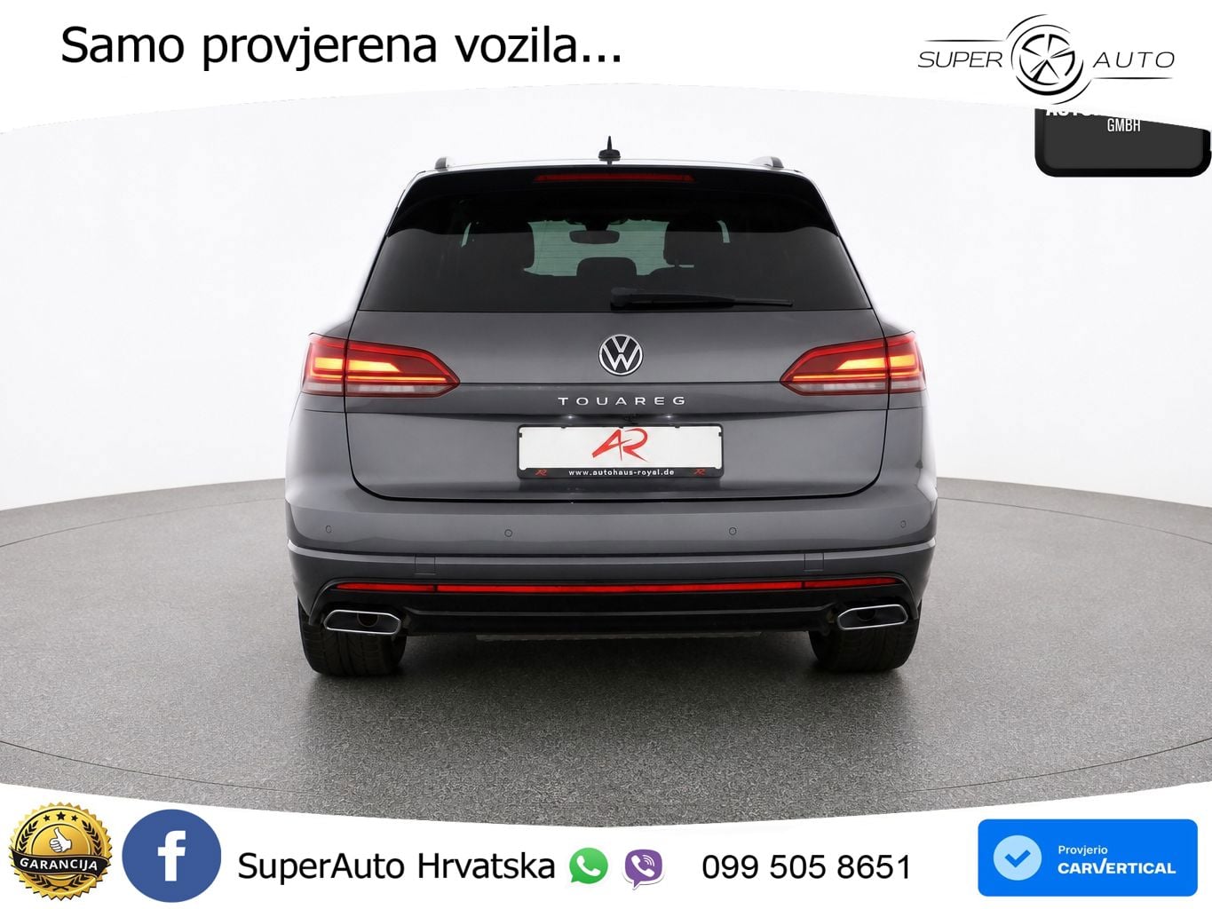 Volkswagen Touareg 3.0 V6 TDI (231 KS) 4MOTION Tiptronic R-Line LED+GR SJED+ACC