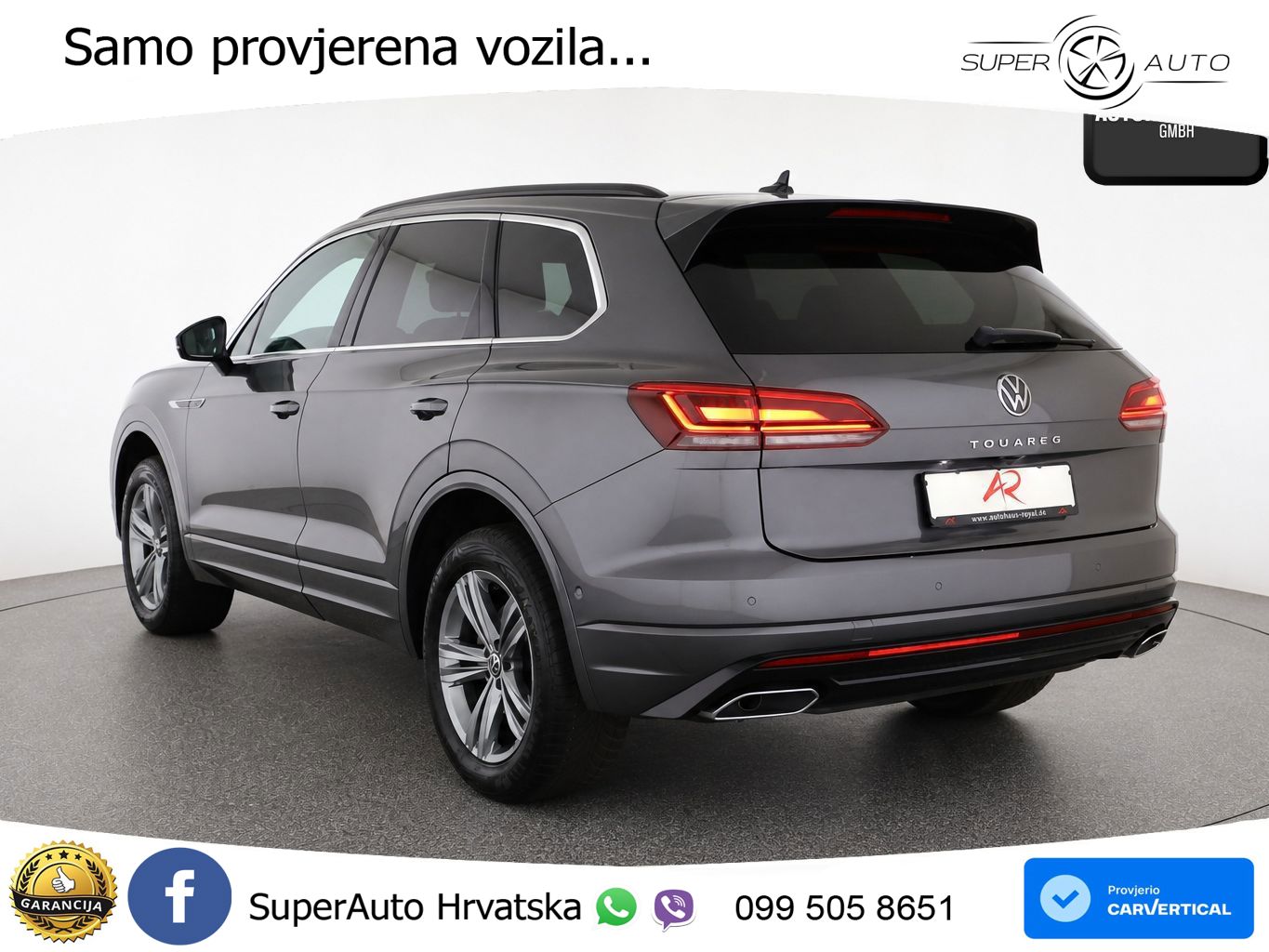 Volkswagen Touareg 3.0 V6 TDI (231 KS) 4MOTION Tiptronic R-Line LED+GR SJED+ACC