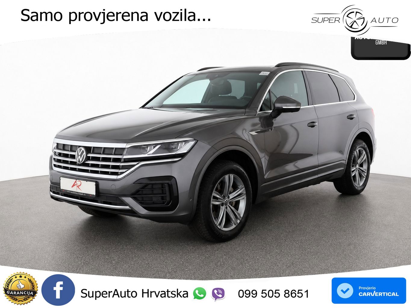 Volkswagen Touareg 3.0 V6 TDI (231 KS) 4MOTION Tiptronic R-Line LED+GR SJED+ACC