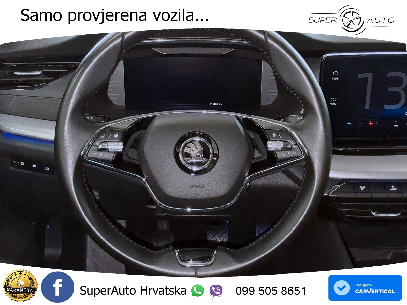 Škoda Octavia Combi 2.0 TDI (150 KS) LED+GR SJED+ACC
