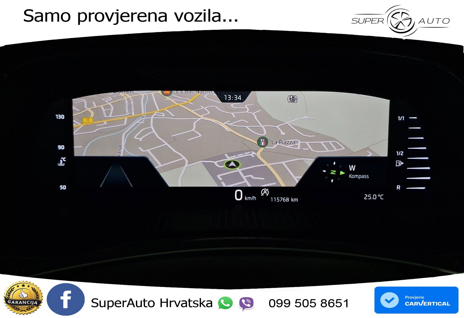 Škoda Octavia Combi 2.0 TDI (150 KS) LED+GR SJED+ACC