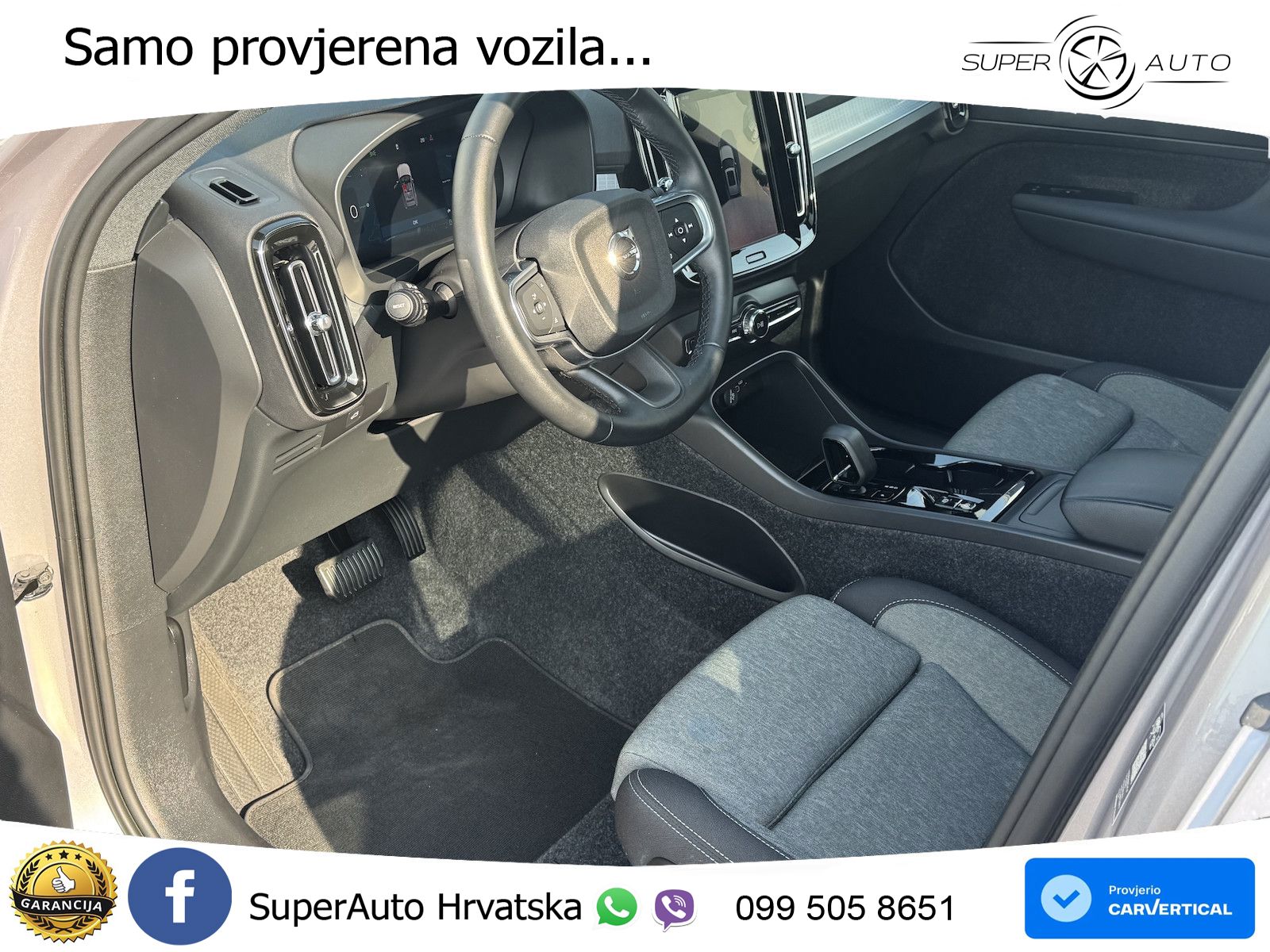Volvo XC40 2.0 B3 163 KS Automatic ACC+GR SJED+360+PANO