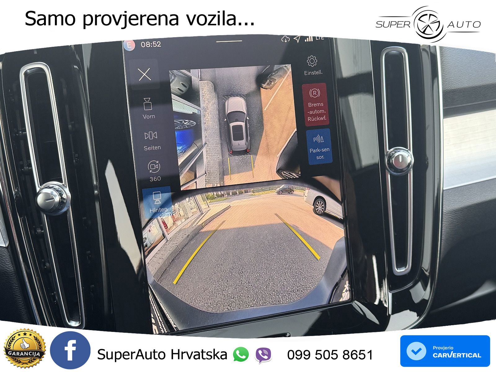 Volvo XC40 2.0 B3 163 KS Automatic ACC+GR SJED+360+PANO